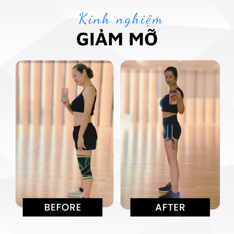 Giảm mỡ sau 60 ngày